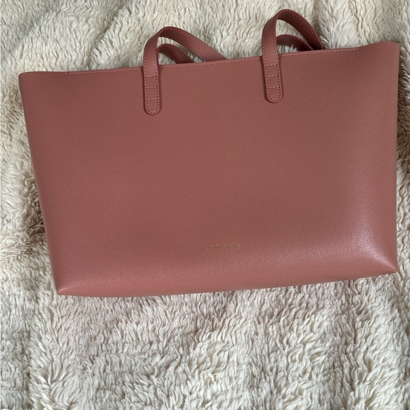 Mansur Gavriel Saffiano Leather Zip Tote - Picture 3 of 5